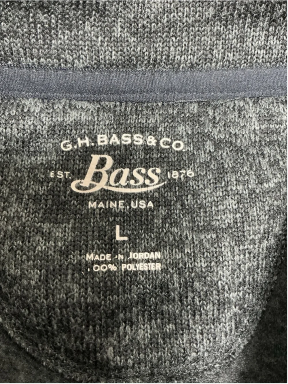 Womans Excellent Bass Fleece Vest Large Black Full Zip